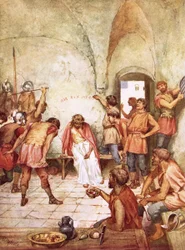 Jesus Mocked by Roman Soldiers