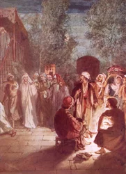 Peter, Having Denied Him Thrice, Repents as Jesus Turns and Looks at Him