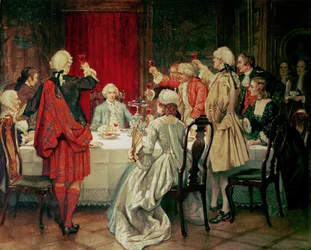 Prince Charles Edward Stuart in Edinburgh, 1745