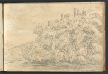 Berry Castle from the Mill