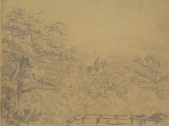 Rural Landscape with Monastery