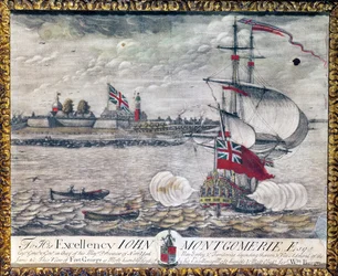 To His Excellency John Montgomerie Esq. (View of Fort George)
