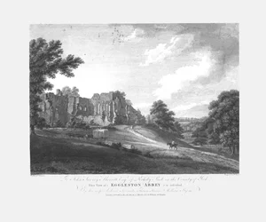 Eggleston Abbey, c1782