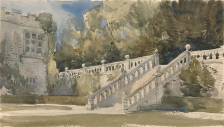 Garden Stair, Haddon Hall