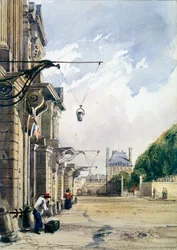 Rue de Rivoli, near the Tuileries, Paris