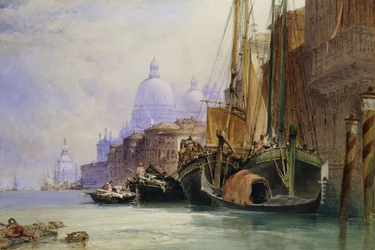 Santa Maria della Salute and the Grand Canal, Venice