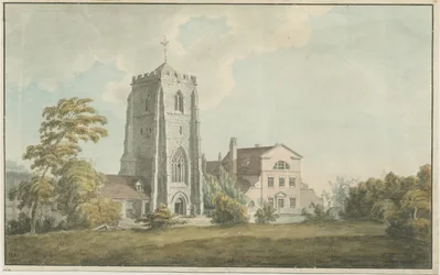 Ranton Abbey (watercolour)