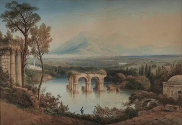 A View in the Plain of Corinth