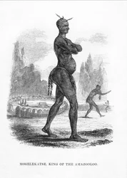 Moselekatse King of the Amazooloo, 1852