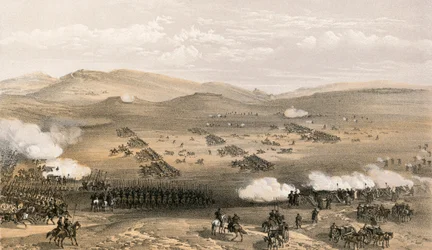 Charge of the Light Cavalry Brigade, 25 October 1854, under Major General the Earl of Cardigan
