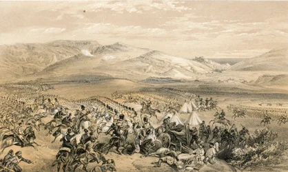 Charge of the Heavy Cavalry Brigade, 25 October 1854