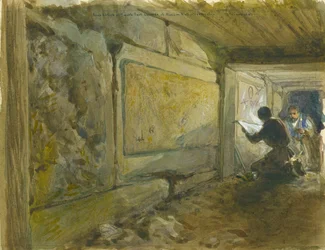 Foundation of South East Corner of Haram Wall, Jerusalem