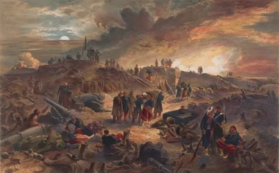 Interior of the Malakoff with the Remains of the Round Tower