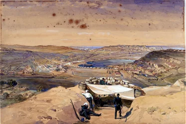 Town Batteries or Interior Fortifications of Sebastopol, 23 June 1855