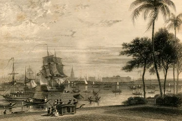 Calcutta, from Garden House Reach