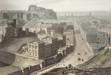 Edinburgh, from Calton Hill, from 