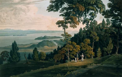 View from Halliburtons Hill, Prince of Wales Island