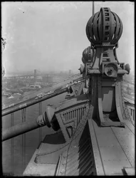 Finials Atop the Manhattan Bridge (detail)