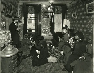 Evangelistic Committee, Mrs. Williams, 136 W. 99th Street, Miss Broad Teaches