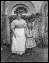 The caretaker of Washington Irving House in Irvington-on-Hudson