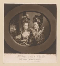 Portrait of Mary Gwyn and Catherine Bunbury
