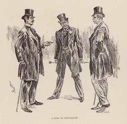 A Chat in Piccadilly