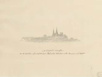 South West View of Lichfield Cathedral