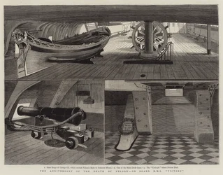 The Anniversary of the Death of Nelson, on Board HMS Victory