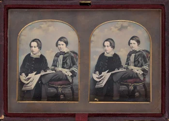 Portrait of Two Boys