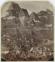 View of Antsahatsiroa, Madagascar