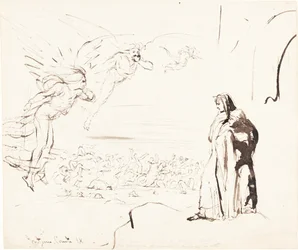 Scene from the Inferno (canto IX)