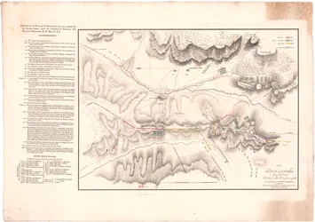 A Plan Showing the Battle of Albuera