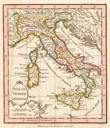 Ancient Italy Map
