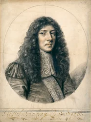 Portrait of John Aubrey