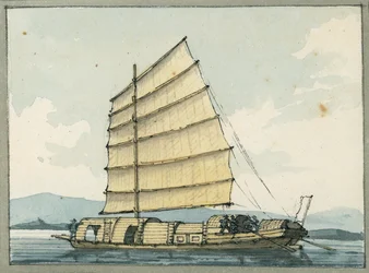 Chinese trading boat