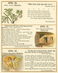 Page from The Bible Emblem Anniversary Book