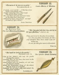 Page from The Bible Emblem Anniversary Book