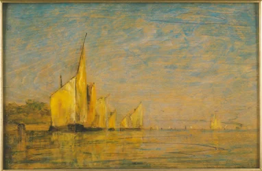A Group of Boats, Venice