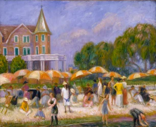 Beach Umbrellas at Blue Point