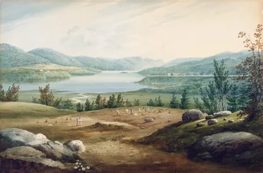Hudson River at West Point, New York, 1820