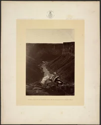 Grand Canyon of the Colorado River, Mouth of Kanab Wash, Looking West