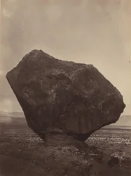 Perched Rock, Rocker Creek, Arizona