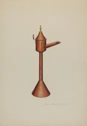Whale Oil Lamp
