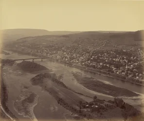 Aerial View of a Town