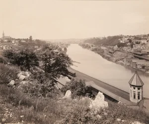 Lehigh Valley from Piccadilly Hill, for the Lehigh Valley Railroad