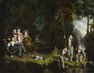 Alexander Masterton and His Wife and Children
