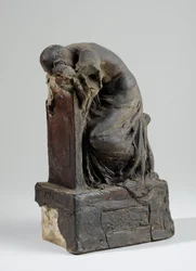 Maquette for the Figure of Grief
