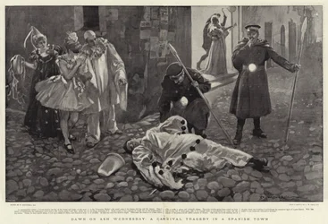 Dawn on Ash Wednesday, a Carnival Tragedy in a Spanish Town