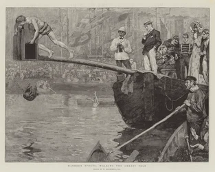 Harbour Sports, Walking the Greasy Pole