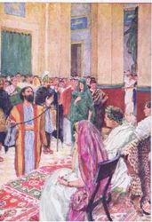 Paul before Agrippa, from The Bible Story published by Hodder & Stoughton